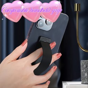 Resim Ergonomik El Tutma Telefon Kılıfı Ayarlanabilir Askı ile - Dayanıklı ABS Malzeme, Videolar İzlemek ve Kendi Resimler Çekmek için Mükemmel, Ev ve Ofis Kullanımı için İdeal, Ofis Masa Aksesuarı | Modern Telefon Kılıfı | Ayarlanabilir Telefon Tutucu, Telefon Kılıfı 