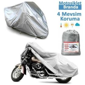 Resim Genel Markalar Gas Gas Gg-e2518-re Motor Çadırı Miflonlu Premium 4 Mevsim Koruma Gri 