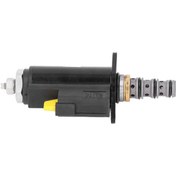 Resim Geeroyoo Caterpillar Excavatorlar İçin Elektrikli Kontrollü Paslanmaz Çelik Hidrolik Pompa Solenoid Valfi Oem:121-1491 