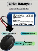 Resim GLOBAL BATARYA Anker Eufy Robovac 11s Max Akıllı Robot Süpürge Bataryası 14.4v 3200mah Pil (YÜKSEK KAPASİTE) 