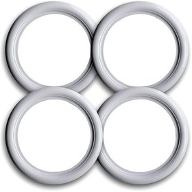 Resim Teamcar Oto Lastik Yanağı Beyaz 16 Jant 4 Adet Yanak N11.524 