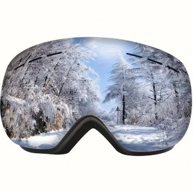 Resim 2025 En Yeni Çift Lensli -Sis Gözlük Kayak Kar Gözlüğü Kışlık Outdoor Spor Koruyucu Gözlük Snowboard Gözlüğü 