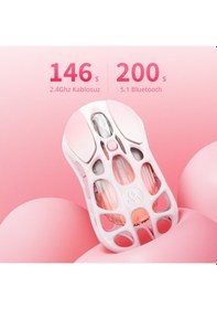 Resim Gravastar Mercury M1 Pro Rgb 26.000 Dpı Optik Gaming Mouse, Kablosuz, Magnezyum Alaşımlı, Programlan M1 Pro 