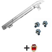 Resim Gms Cg Çita Nikel Zincir Muhafaza Üst+3 Adet Bağlantı Vidası+Hdiye Tzmnya Stcker 