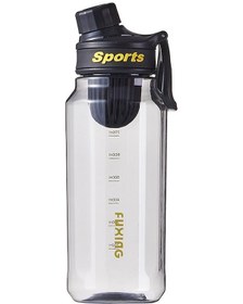 Resim Velvettides Minimalist Spor Su Bardağı Erkek Ve Kadın Öğrenciler Açık Taşınabilir Su Isıtıcısı Fitness Yüksek Değerli Çay Bardağı Çay Sepeti Plastik Bardak 750ml Siyah 