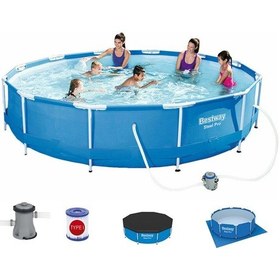Resim Bestway Bw454 Prefabrik Havuz Seti 366 x 76 CM 