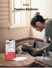 Resim X-Sense Baz İstasyonlu STH51 Wi-Fi Akıllı Termometre Higrometre İç Mekan Nemi & Isı Ölçer/Simcom 