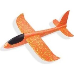 Resim Elden Fırlatma Turuncu Planör Uçak Epp Planör Köpük Uçak 
