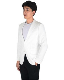 Resim Cengiz İnler Armür Desen Slim Fit Erkek Ceket 001 