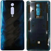 Resim Telefon Kulübesi Xiaomi Mi 9t Arka Kapak Batarya Pil Kapağı Gümüş 