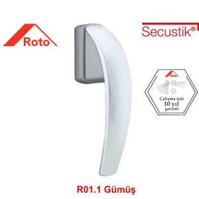 Resim Roto Swing Pencere Kolu Gümüş 