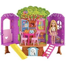 Resim Barbie Chelsea'nin Ağaç Evi HPL70 
