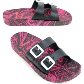 Resim Gezer Kadın Yazlık Airblow Desenli Ev Bahçe Banyo Islak Zemine Uygun Terlik 