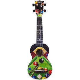 Resim Mahalo MA1PL Art Series Soprano Ukulele (Pool) 