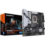Resim Gigabyte B760M Gaming Plus WiFi DDR4 5333 MHz (OC) 2xM.2 HDMI DP 1GbE LAN Wi-Fi 6 Micro ATX Soket 1700 Anakart 