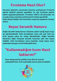 Resim Seramik Hamuru Başlangıç, Kil Çamuru Seti, Doğal Oyun Hamuru 4000 Gr 