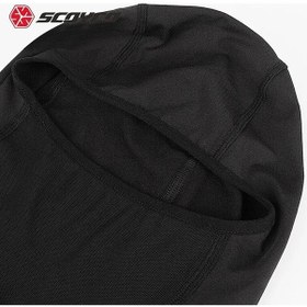 Resim Ebakbak Motosiklet Ve Bisiklet Hw02 Phantom Kışlık Micro Termal Balaklava Maske Siyah 