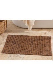 Resim English Home Bamboo Bambu Duş Kaydırmazı 50x70 Cm Kahve 