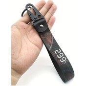 Resim Gaojunshop01 Trend Kültürü Jdm Racing Çift Taraflı 2'li Anahtarlık Seti, Kartal Tokalı Çanta Aksesuarı 