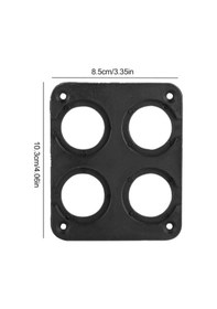 Resim 4 Lü Pano Tip Usb Ve Çakmaklık İçin Kulaklı Aparat Dörtlü 