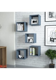 Resim Variant Variant Box Duvar Rafı - Mavi 