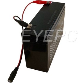 Resim Ncp Akulü Araba İcın 6 Volt 12 Amper Akü Maşalı Kıskaç Kablo brlkt65 