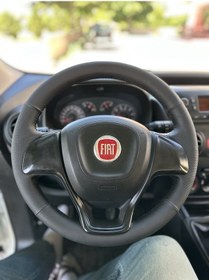 Resim Fiat Doblo 2015-2021 Arası Araca Özel Direksiyon Kılıfı 