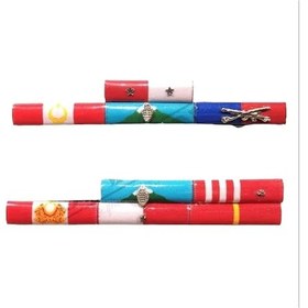 Resim Seyhan Askeri Malzeme Şerit Rozet Birleştirme 5'li Şerit Rozet Saks 