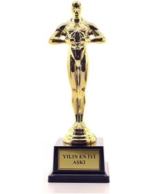 Resim Büyük Boy Yılın En İyi Aşkı Oscarı Ödülü Hediye 