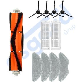 Resim Xiaomi Mop 2 Pro Mjst1shw -mop 2 Lite Uyumlu 1 Ana Fırça 4 Yan Fırça 2 Filtre 4 Mop Pkt-iasgf0000395 