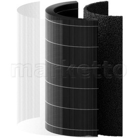 Resim Xiaomi Smart Air Purifier 4 Pro Uyumlu Filtre Hepa + Aktif Karbon Rfıd Çip 