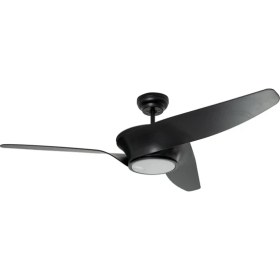Resim Alsanfan Nero Siyah Aydınlatmalı Uzaktan Kumandalı Tavan Vantilatörü 132CM 