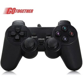 Resim Carrier- Moda Trendleri Usb Kablolu Çift Titreşimli Gamepad Pc 