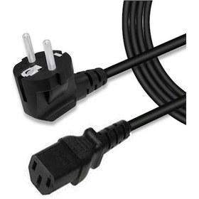 Resim Koodmax 2 Adet Bilgisayar Kasa Monitör Ekran Power Kablo Güç Kablosu - 1.5 M 