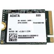 Resim Adata SM2P41C3-256GC2 256GB M.2 NVMe SSD 