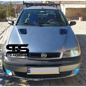 Resim Fiat Albea Uyumlu Piano Black Kaput Üstü Havalandırma Izgarası 