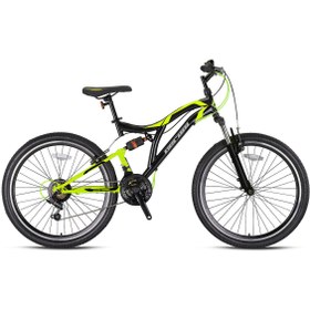 Resim Geroni GERONİ BİSİKLET HUNTER 24 J V FREN ÇİFT AMÖRTİSÖRLÜ 