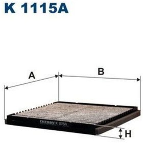 Resim Fıltron K1115a - Polen Filtresi Karbonlu Volvo S40 I 1.6 1.8 1.9 