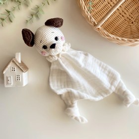Resim Amigurumi Tulumlu Köpüş Oyuncağım - Köpüş Uyku Arkadaşı 