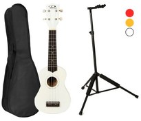 Resim Puka PK-10 Ukulele + Taşıma Çantası + Stand 