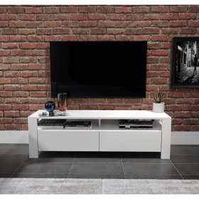 Resim VENATTO Mocca Tv Ünitesi Beyaz (%100MDF) 