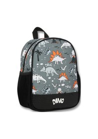 Resim Famebag-ümit Çanta Siyah Gri Dinazor Anaokulu Çantası 3'lü Set 
