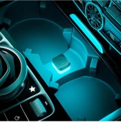 Resim USB Girişli Araç Içi LED Ambiyans Aydınlatma 