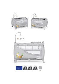 Resim Kanz Endo Plus Park Yatak Ve Oyun Parkı Gri 70 X 110 