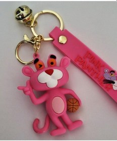 Resim Pembe Panter Anahtarlık 22 Cm 