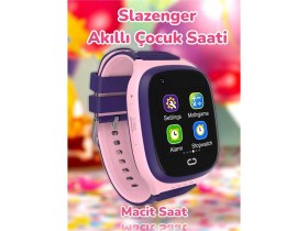 Resim 4g Çocuk Akıllı Saati, Görüntülü Görüşme, Pembe 