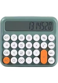 Resim Zr741 Jn-800 Junno Yeşil Hesap Makinesi 