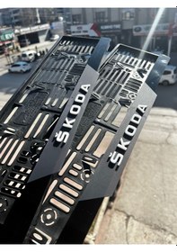 Resim Skoda Mat Pleksi Plakalık 