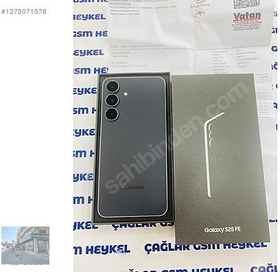 Resim Samsung S25 FE İkinci El TR | 256 GB | Siyah 