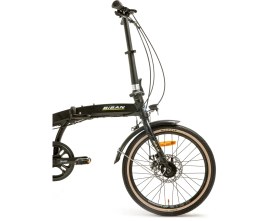 Resim Bisan Fx 3600 Altus Katlanır Bisiklet 31.5 cm Md 20 Jant 8 Vites Siyah Beyaz Sarı 